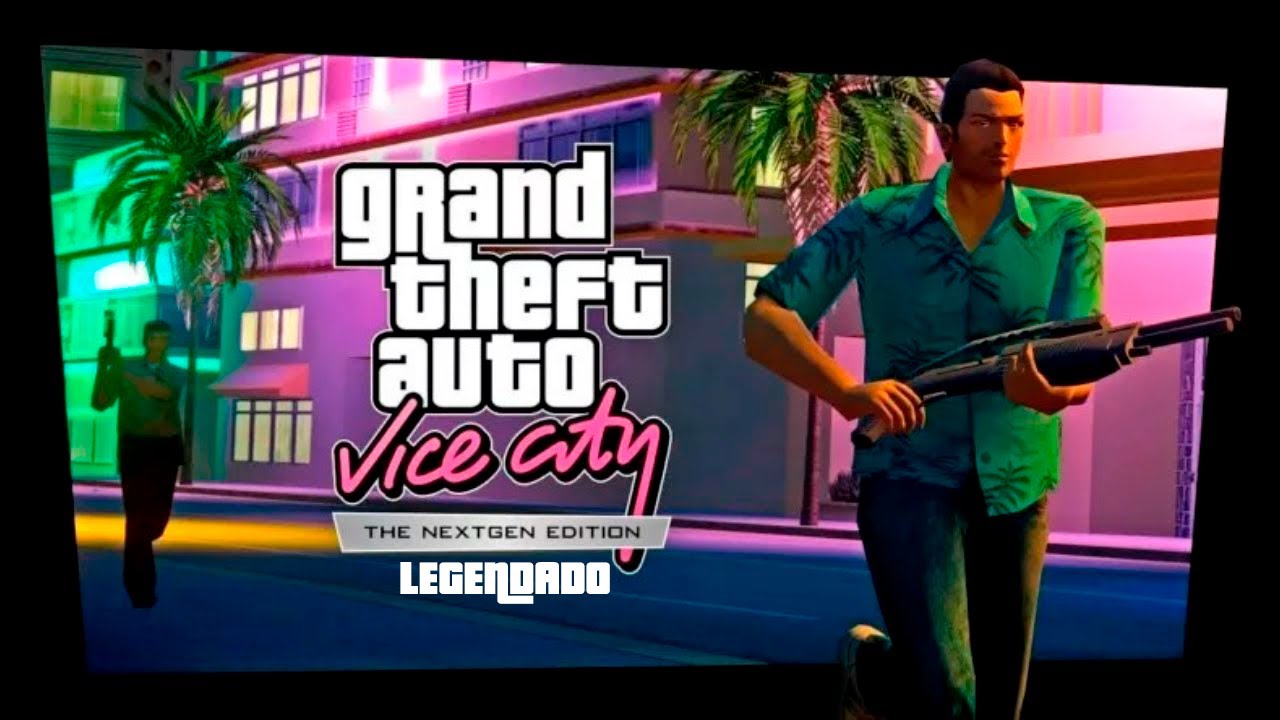 GTA Vice City NextGen Edition Tradução Português Brasil PT BR - YouTube