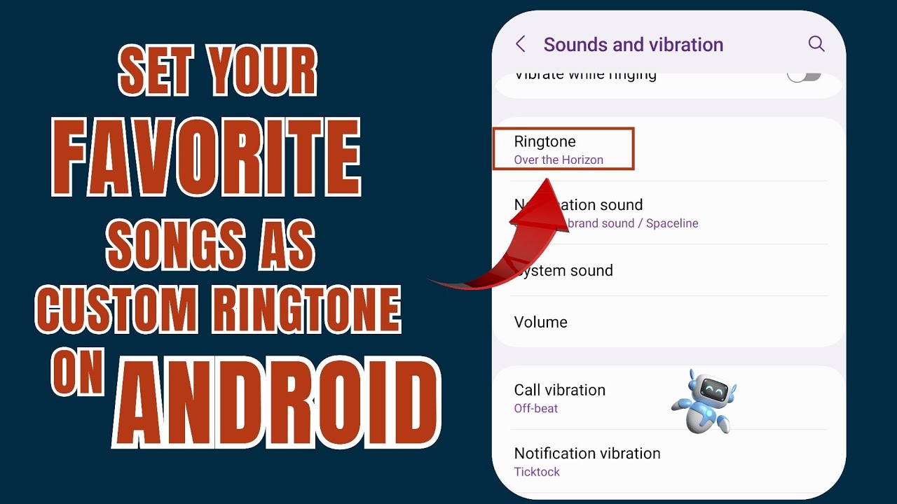 How to Set Custom Ringtones on Android - YouTube