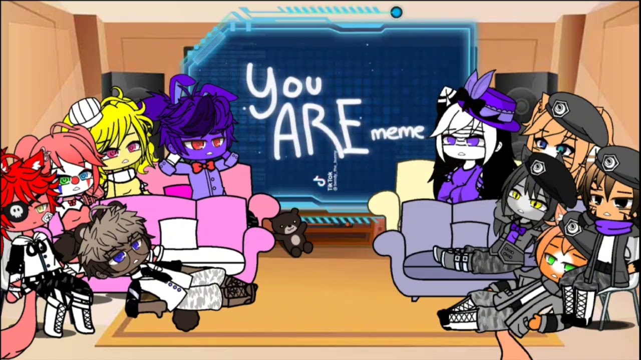 РЕАКЦИЯ фнаф и пигги на Эвана Афтона 