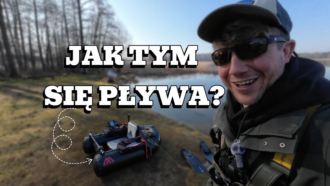 Pierwszy raz na bellyboat w poszukiwaniu zimowych okoni
