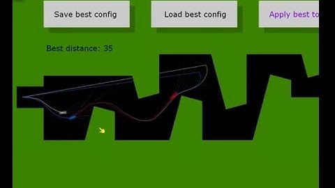 Algodoo bugs with neural network