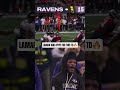 Lamar Jackson was fired up after the Ravens’ game-tying TD 🚨