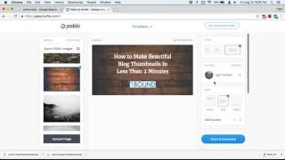How to Make Impressive Blog Thumbnails in 2 Minutes