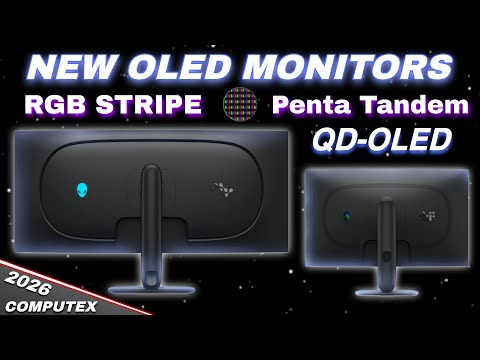 Tong quan man hinh Alienware OLED moi tai Computex 2026