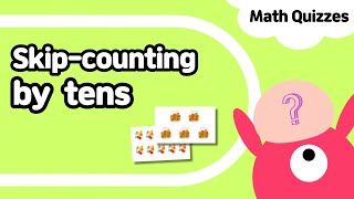 Skip-counting #3 | Count by 10s | Kindergarten & Grade1 Math