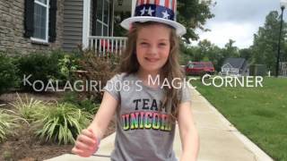 4th of July Bike Parade decorating and parade
