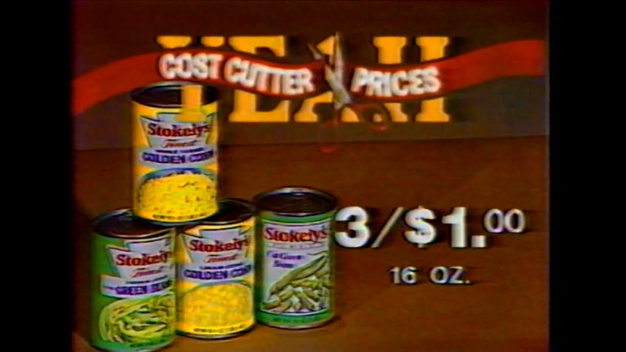 Kroger Grocery Store Commercial (August 1985)