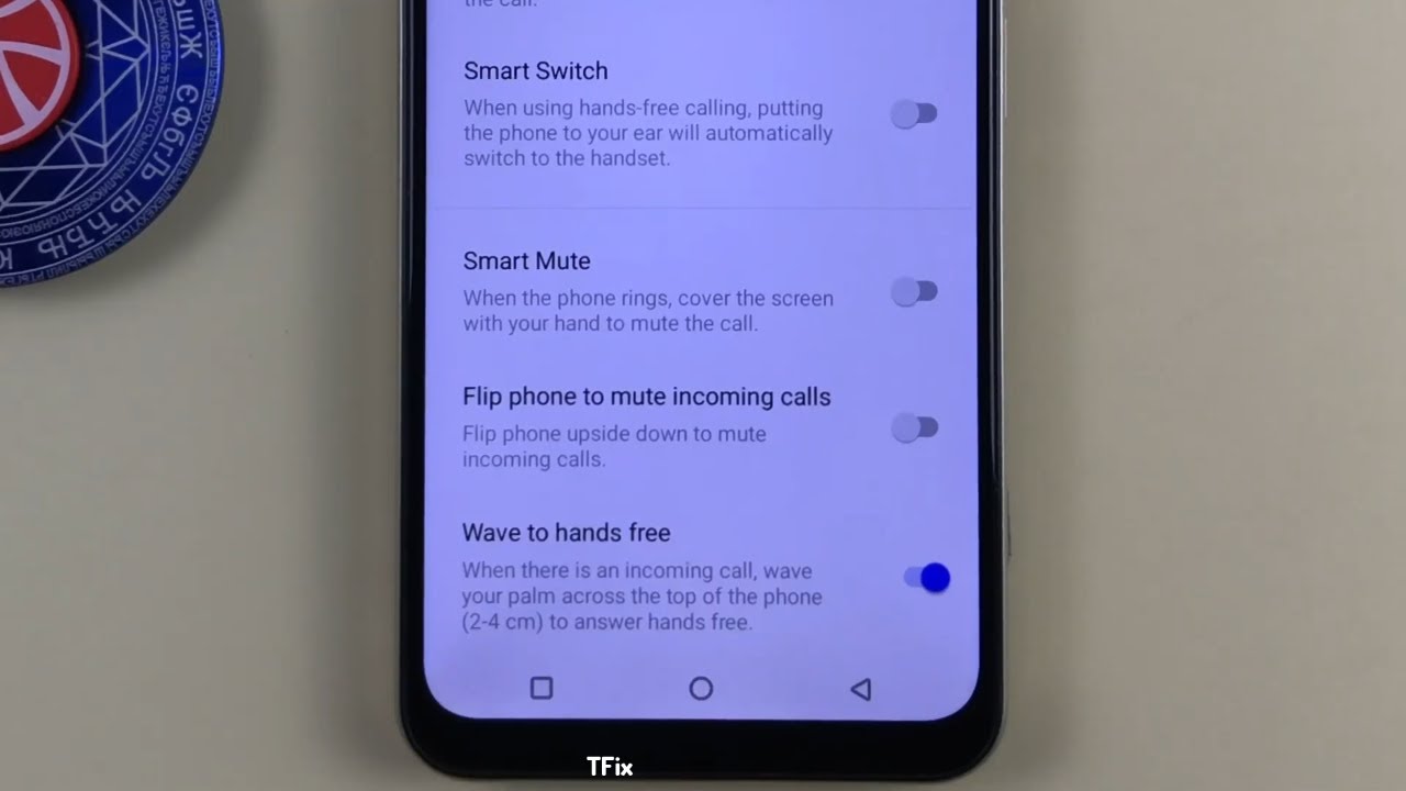 How to receive calls without touching the phone on Vivo Y16 Android 12 ...