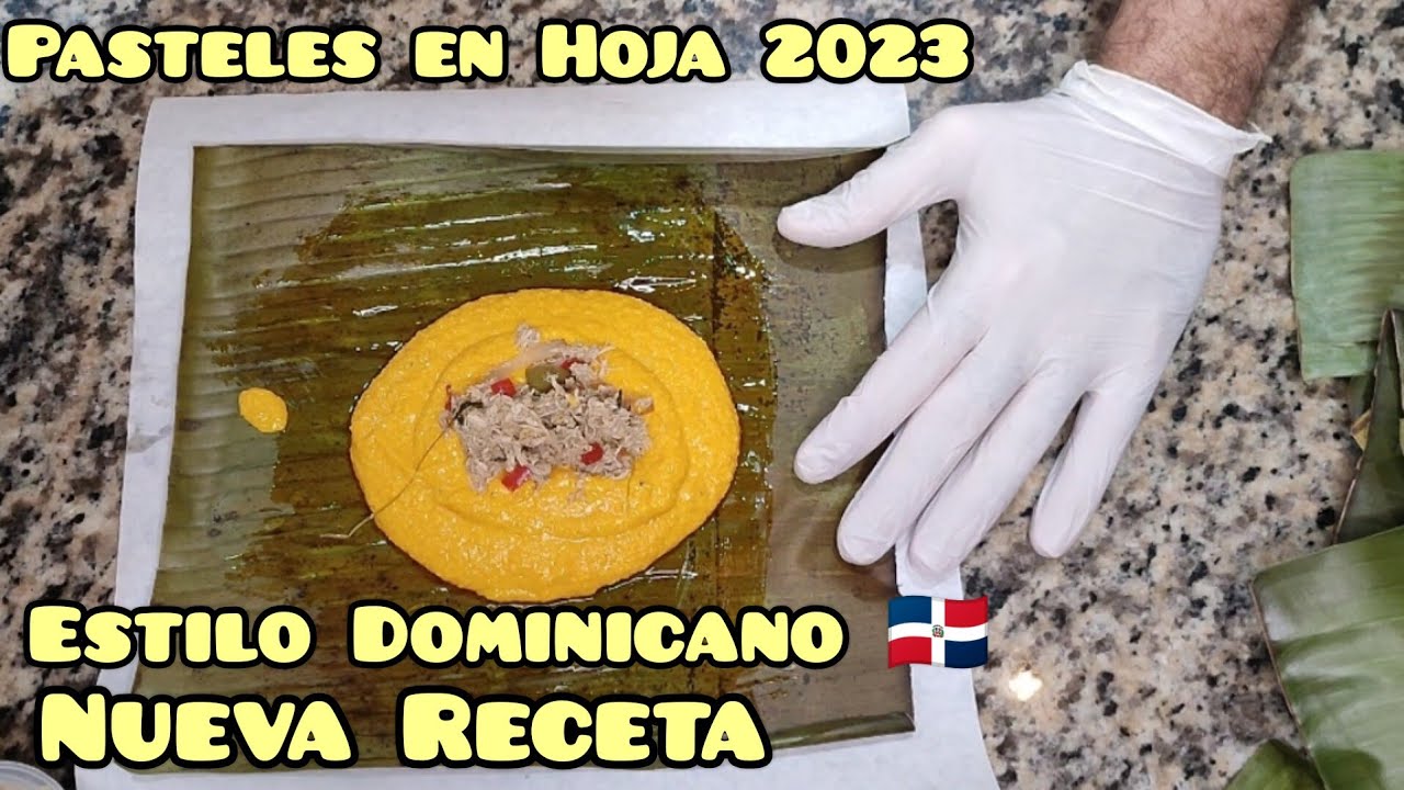 Pasteles en Hoja Dominicanos 🇩🇴💯, fácil, Rápido y Sabrosos, hechos en