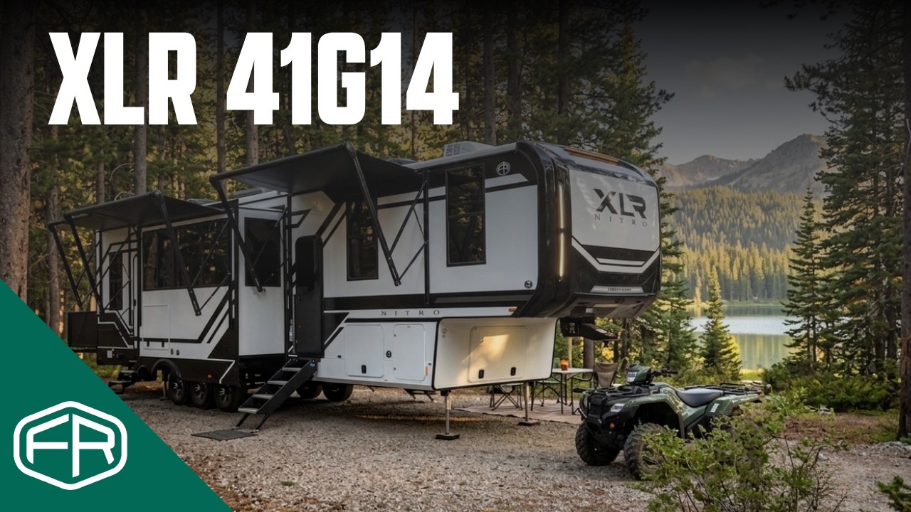 XLR Nitro | 2027 41G14 | 45' 1" Fifth Wheel with 14' Garage