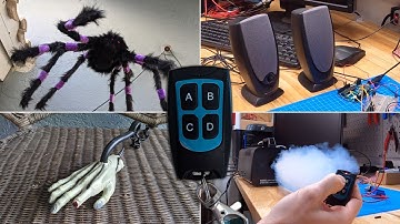 Remote Control Halloween: Four Scares, Powered by Arduino