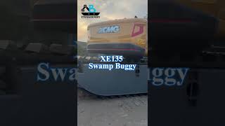 XCMG XE135 Amphibious Excavator#amphibiousexcavator #excavator