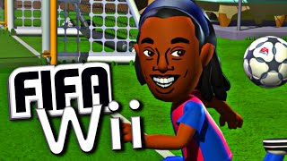 PLAYING FIFA ON NINTENDO WII