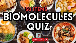 Ultimate 50-item Biomolecules (Macromolecules) Quiz (I bet you cannot answer #43) | Quiz University screenshot 2