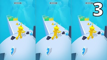 Pixel Rush Gameplay Walkthrough Part 3 (60 - 75 level) (Android IOS)