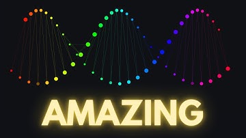 Pendulum Wave Makes Cool DNA Shape Patterns | Polyrhythms