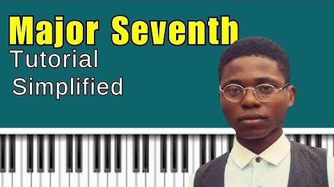 Simplified Piano lesson on Major Seventh.                    #otokeyz #pianotutorial #pianolesson