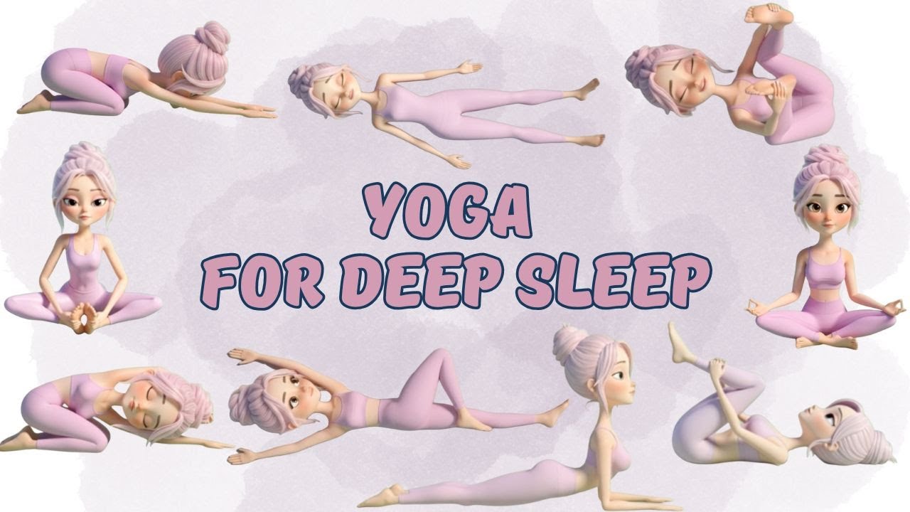 Deep Sleep Yoga Routine 🌙 Relax Your Body & Mind in 10 Minutes