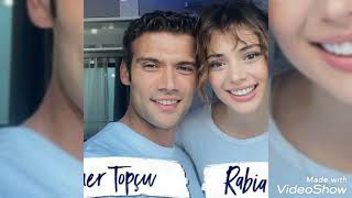 Rabia ve Caner soru cevap heyecanlandiran anlar..