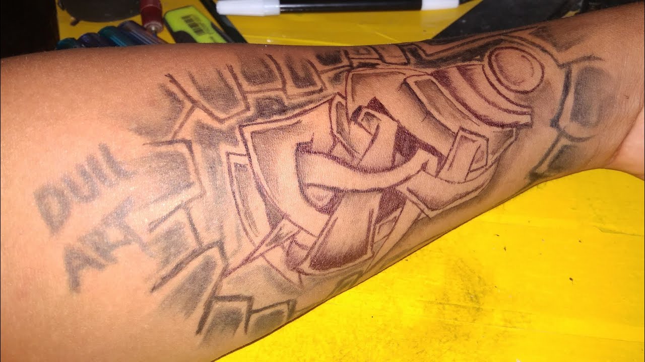 DESAIN TATTO SEDERHANA DI TANGAN 