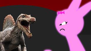 Spinosaurus vs Pinki (Jurassic Park/World vs Sprunki)