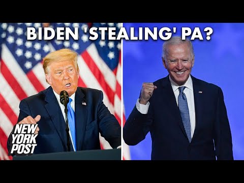 Trump, campaign accuse Biden of trying to ‘steal’ must-win Pennsylvania | New York Post