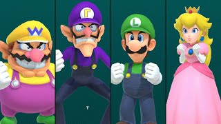 Super Mario Party Kamek's Tantalizing Tower # 9 Peach vs Wario , Waluigi & Luigi