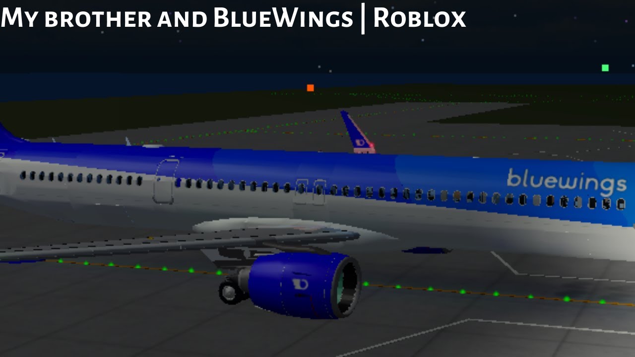 My Brother Bluewings Roblox Youtube - roblox flightline secret airport