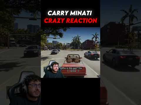 🔥 CarryMinati Reacts to GTA 6 Netflix Trailer  | crazy Reaction Ever#netflix #gtaseriesvideo #yt 