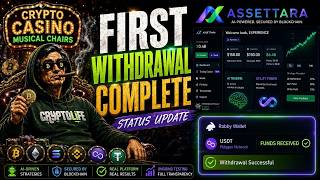 FUNDS RECEIVED (Polygon Network) | AsseTara First Test Withdrawal