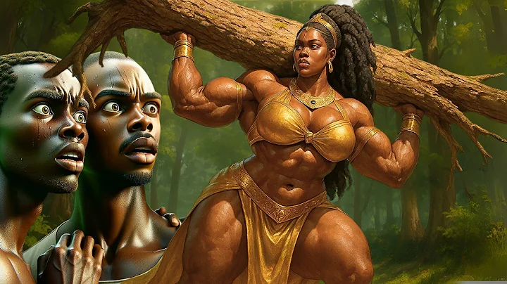 THE STRONG MUSCULAR PRINCESS NO MAN WANTED TO MARRY #Africantales #folktales