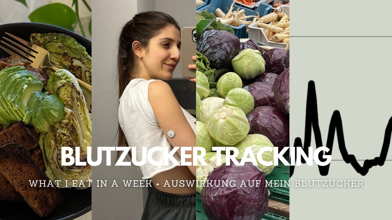 Ich habe meinen BLUTZUCKER für euch getracked und das sind meine Ergebnisse | what i eat in a week