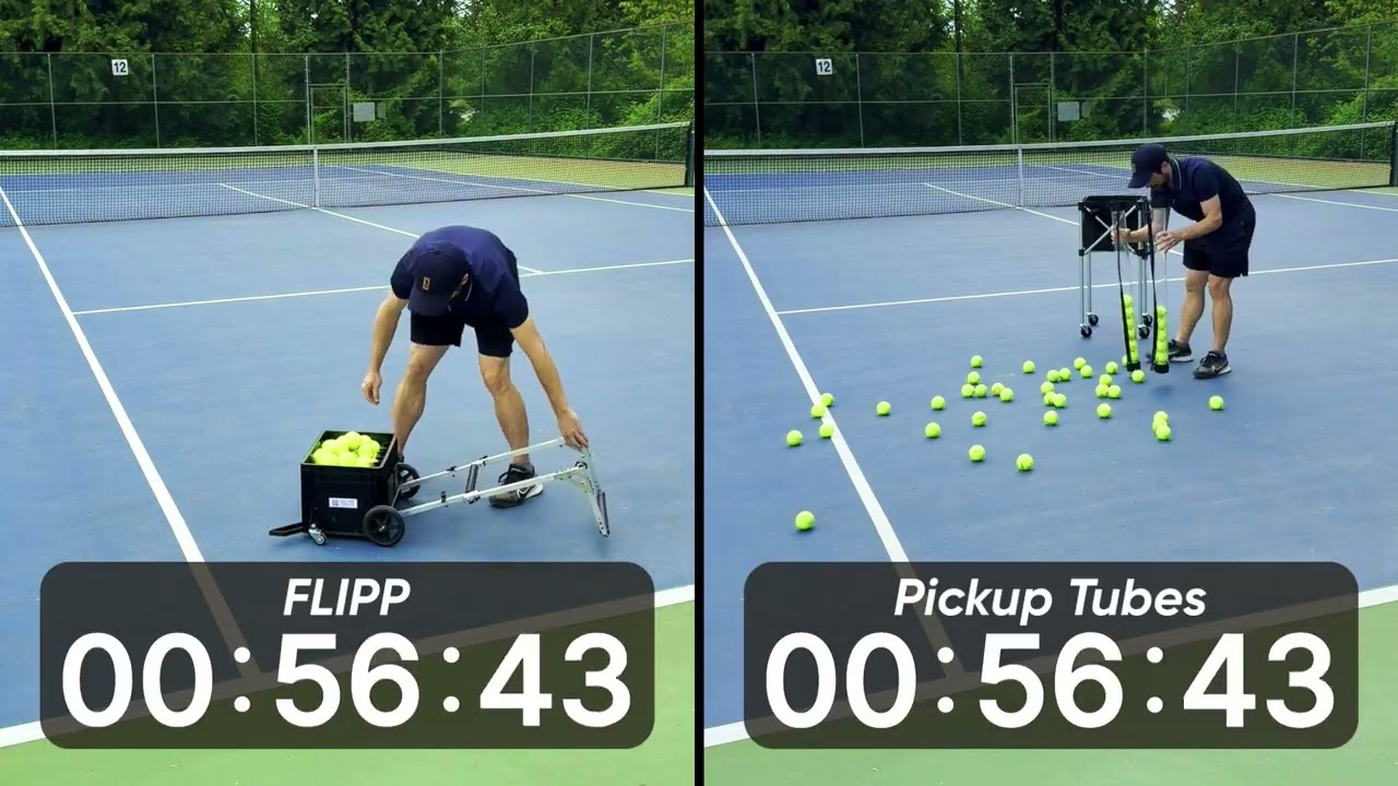 Best Tennis Ball Picker/Hopper | FLIPP Vs Pickup Tubes