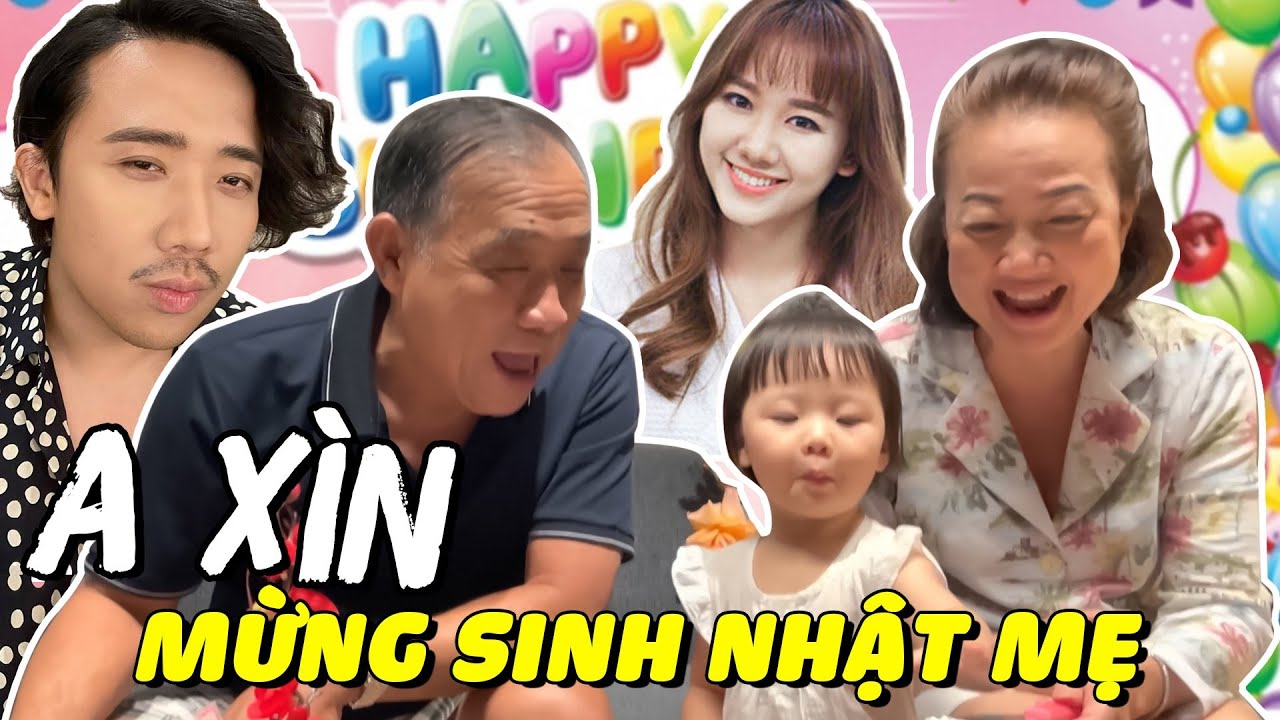 Mừng sinh nhật mẹ - Bù sinh nhật ba. Trấn Thành, Hari tổ chức sinh nhật bất ngờ cho ba mẹ