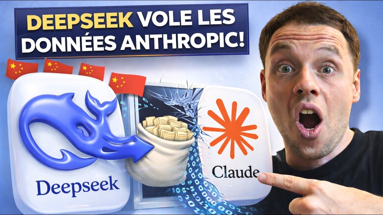 Anthropic vs DeepSeek : le SCANDALE Qui va Changer le Futur de l’IA ? 😱🚨