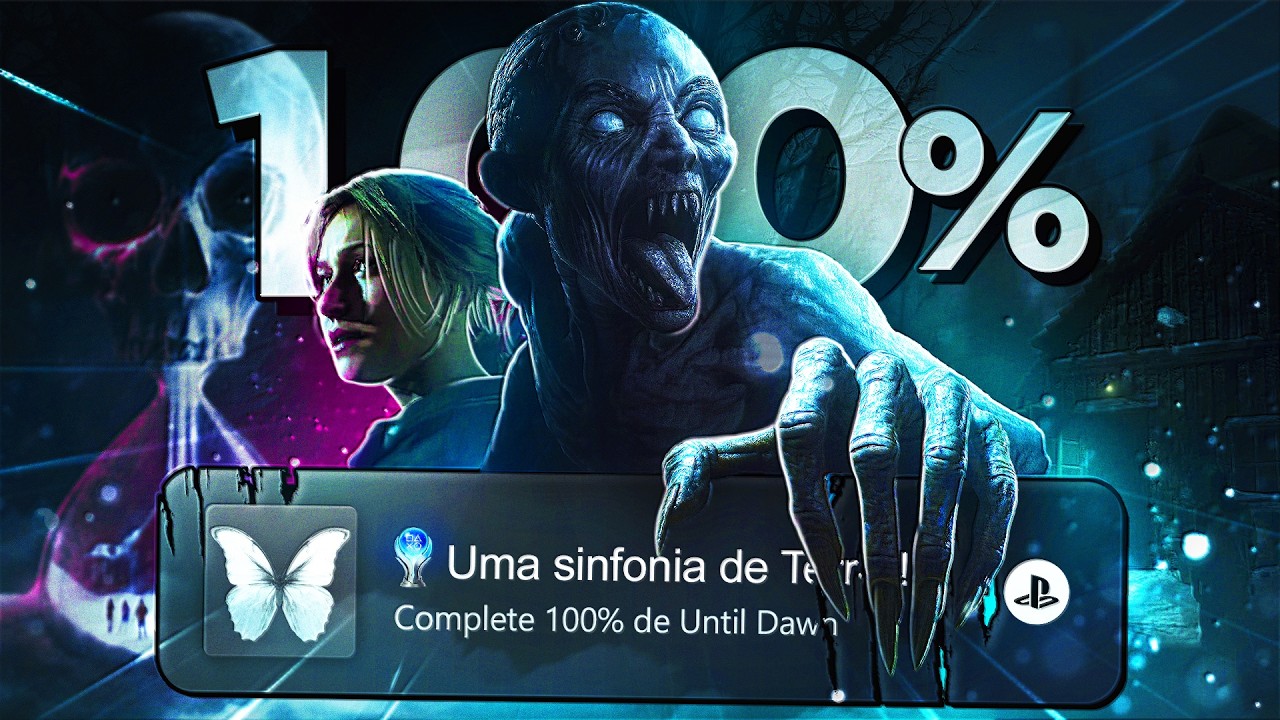 A PLATINA DO 'NOVO' UNTIL DAWN É UM PESADELO!