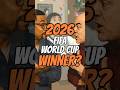 2026 Men's World Cup Winner | The Inside Track