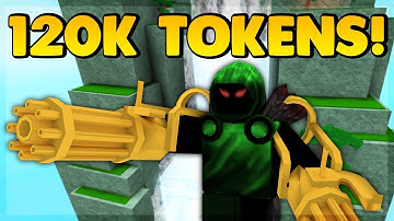 SPENDING 120K TOKENS ON A NOOB ACCOUNT (ROBLOX SUPER POWER TRAINING SIMULATOR)