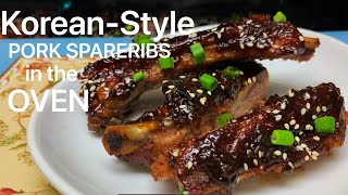Korean-Style Pork Spareribs In The Oven How To Cook Korean Pork Ribs