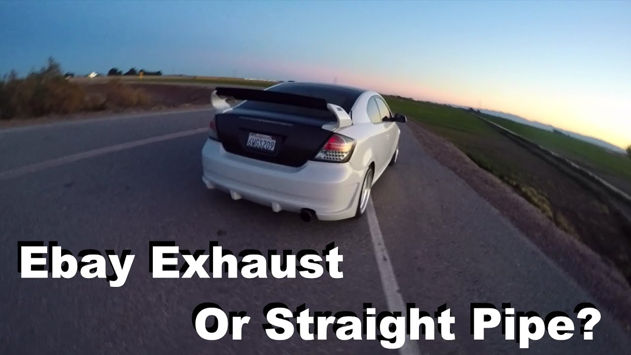 Should I Go Straight Pipe?? YouTube