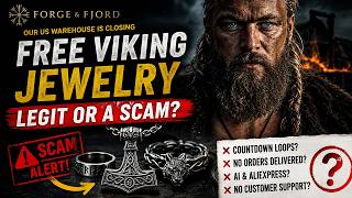 Forgefjord.com Review: Free Viking Jewelry or Scam The Truth Behind the Closing Down Sale!