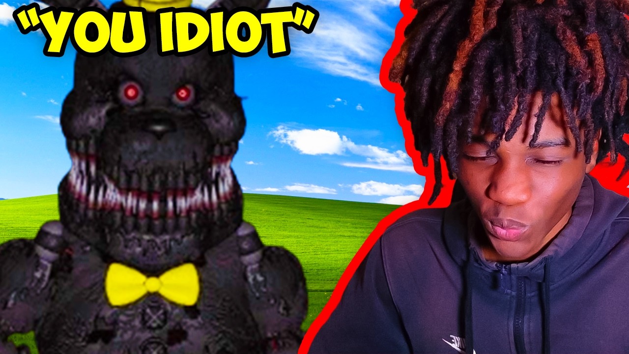 Почему этот мем по FNAF такой агрессивный? 😭