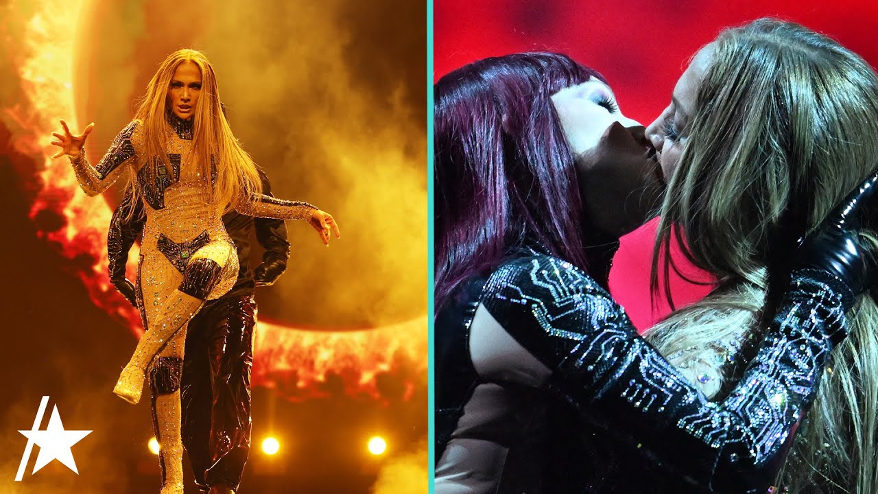 Jennifer Lopez Sizzles In Sexy 2025 AMAs Opening Performance