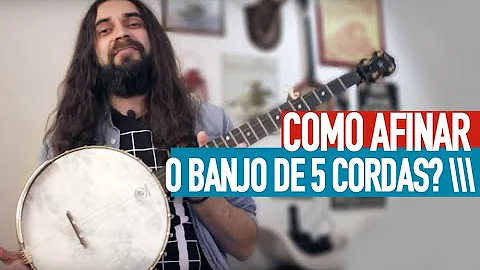 Qual afinação do banjo de 5 cordas?