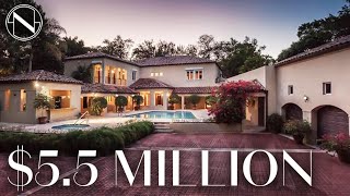 Unique High-End Gated Home in Coral Gables, Florida
