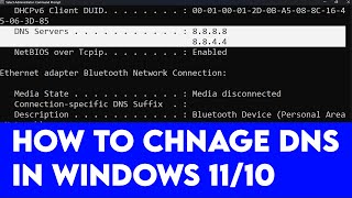 How to Change DNS in Windows 11/10? (4 Methods)