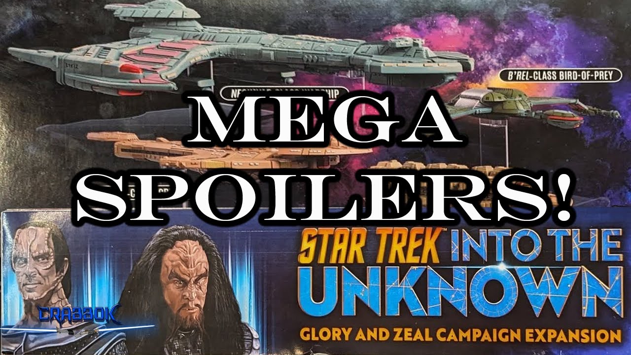 Glory and Zeal!  Star Trek Into the Unknown Expansion Spoilers!