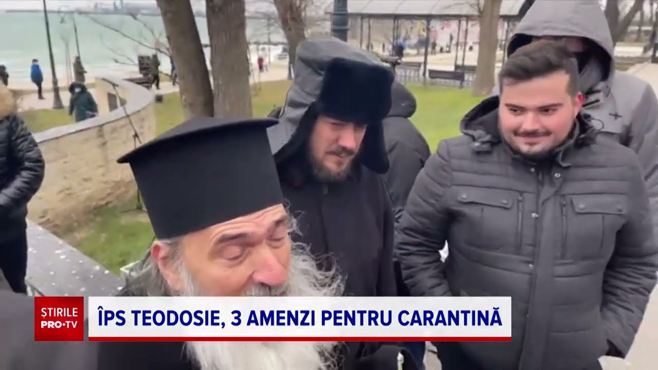 ÎPS Teodosie, amendat de trei ori într-o zi pentru că nu a respectat carantina