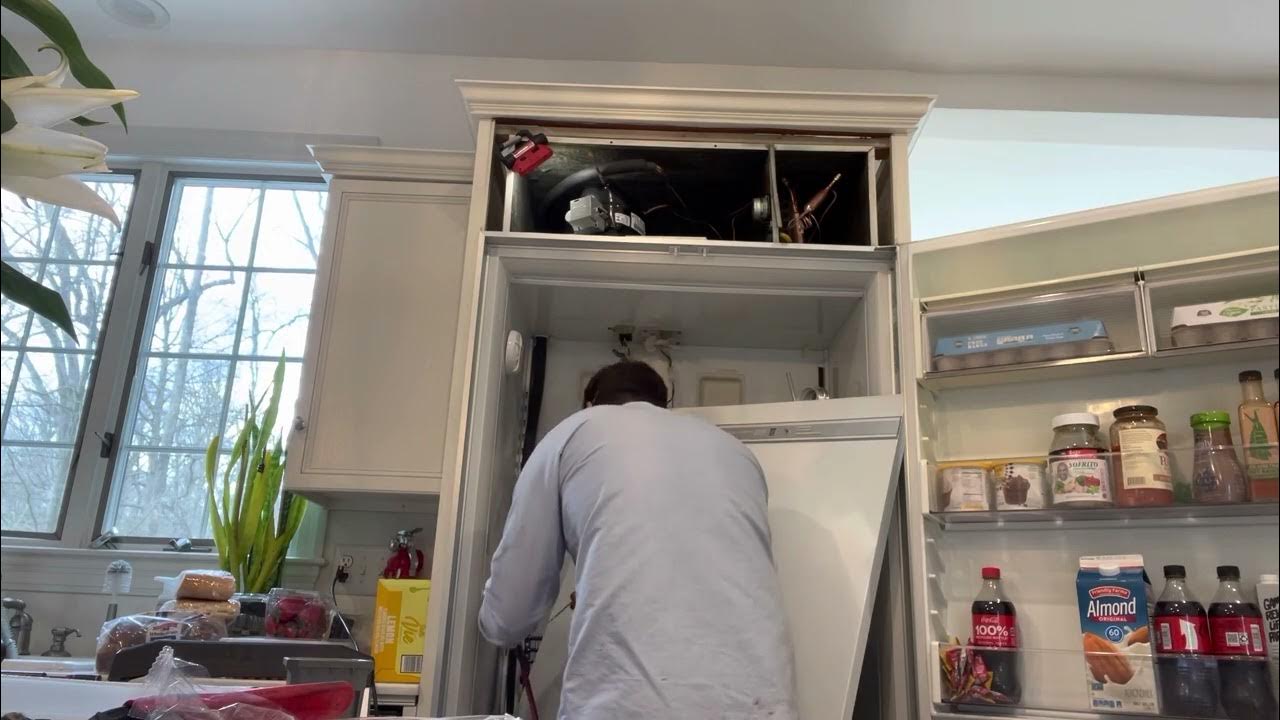 Rebuilding a Sub-Zero model 550 refrigerator - YouTube