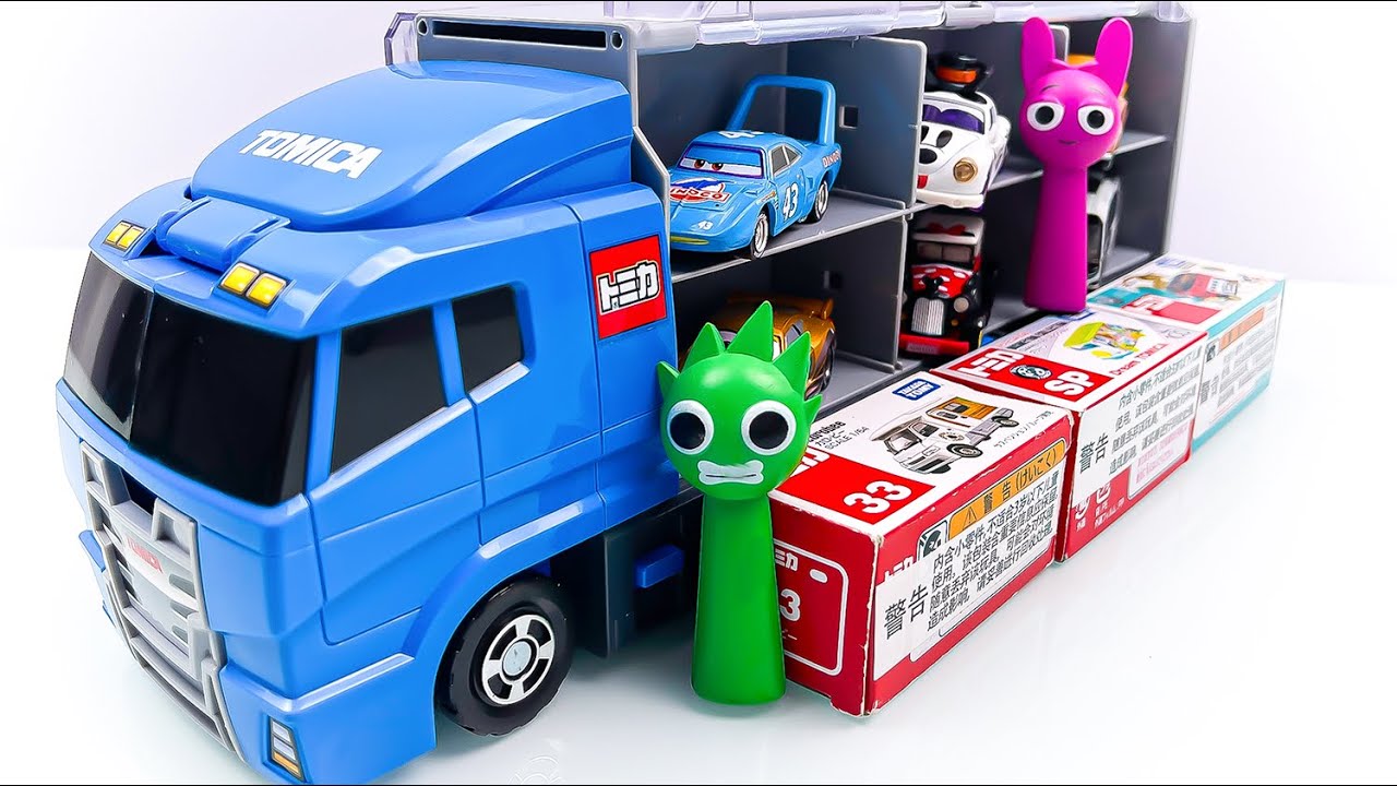 Disney Pixar Car | Unbox 12 The Disney Cars Stored In The Tomica Fleet! | Happy Cars